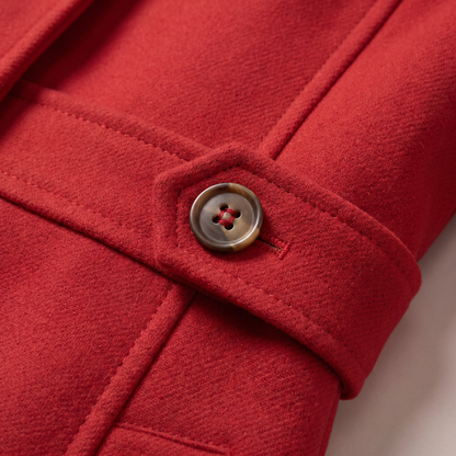 SHAPED WAIST CASUAL COAT
