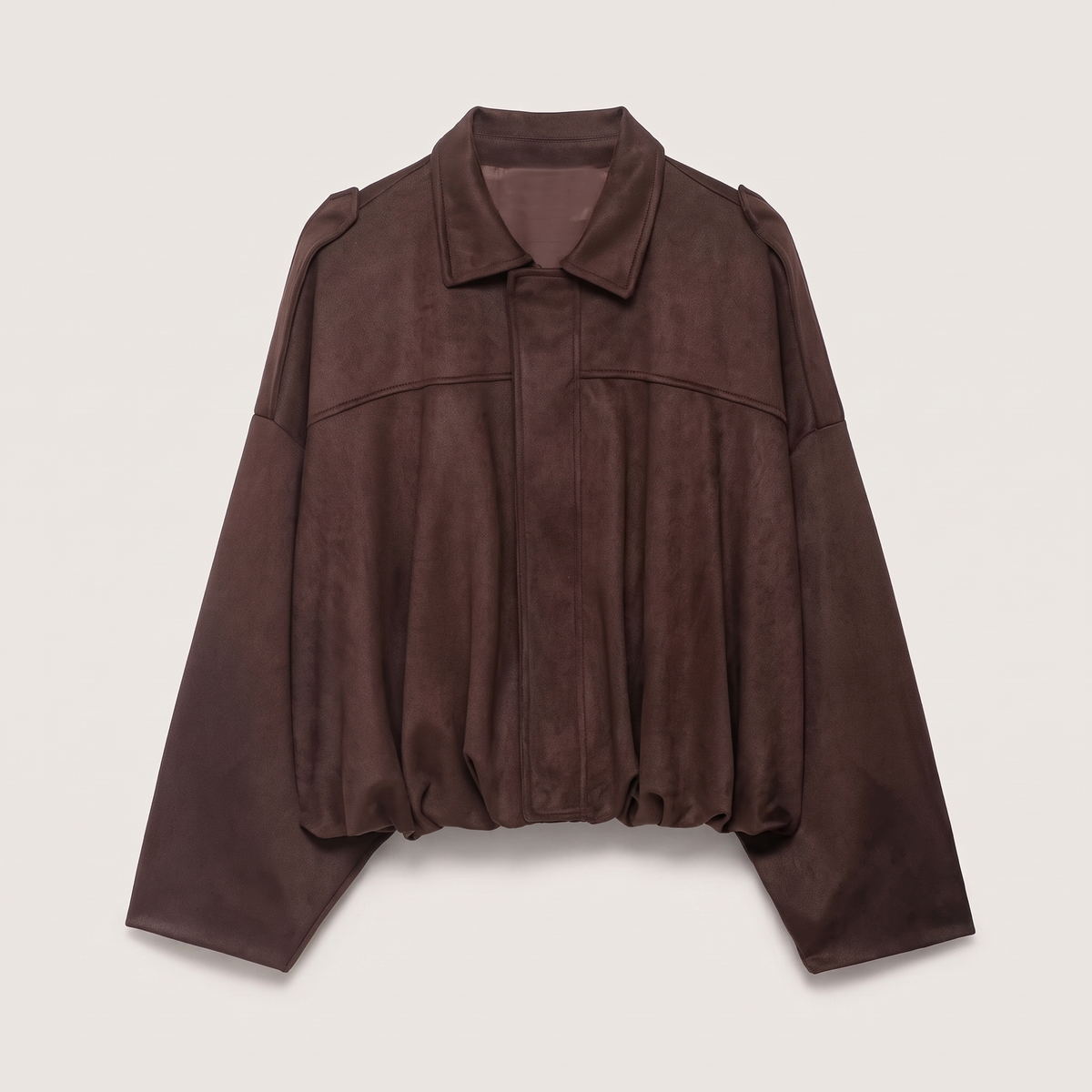 CROPPED BLOUSON SHIRT JACKET