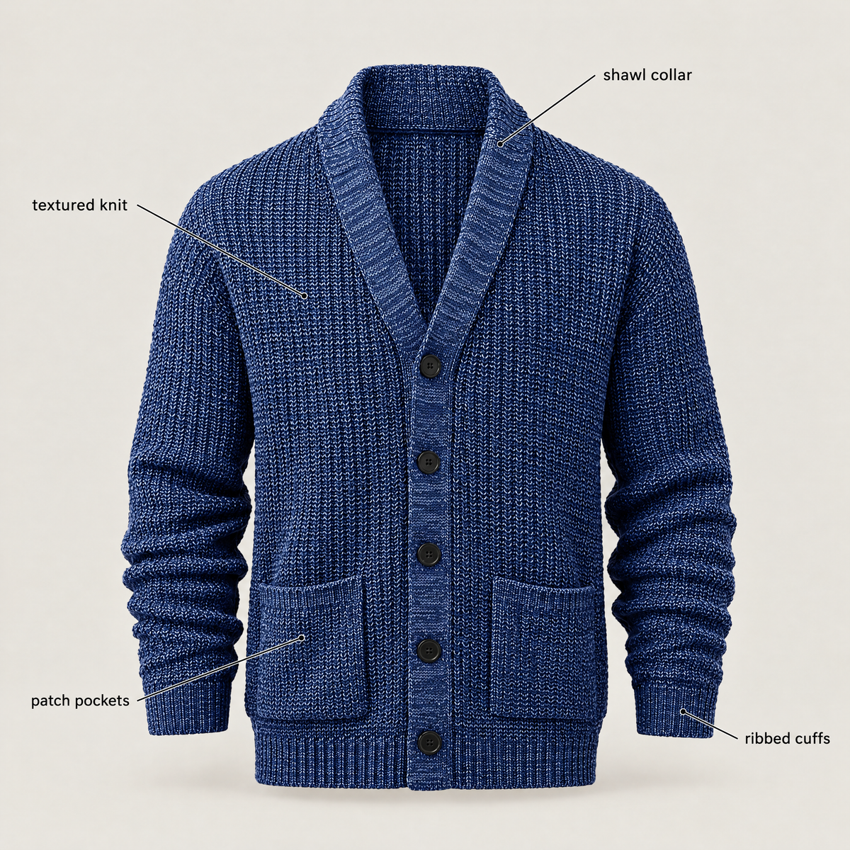 THICK KNIT EVERYDAY JACKET