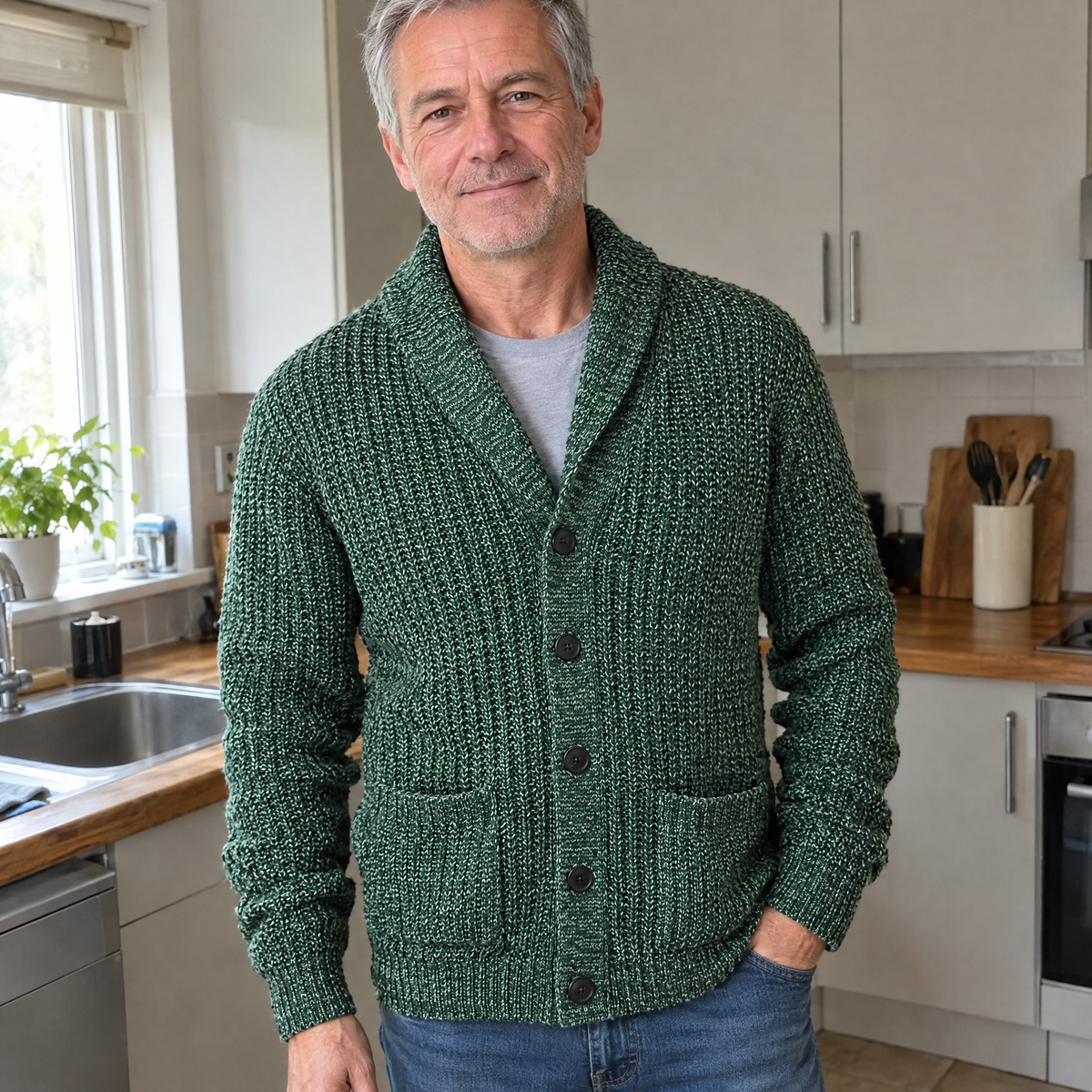 THICK KNIT EVERYDAY JACKET