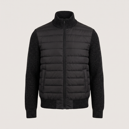 HYBRID KNIT PUFFER JACKET