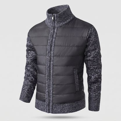 HYBRID KNIT PUFFER JACKET