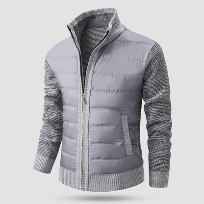 HYBRID KNIT PUFFER JACKET