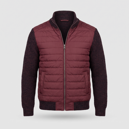 HYBRID KNIT PUFFER JACKET
