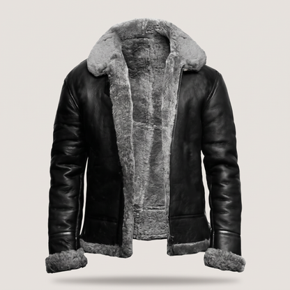 FAUX FUR LINED CASUAL JACKET
