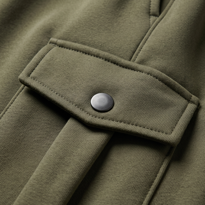 CUFFED POCKET LEISURE TROUSERS