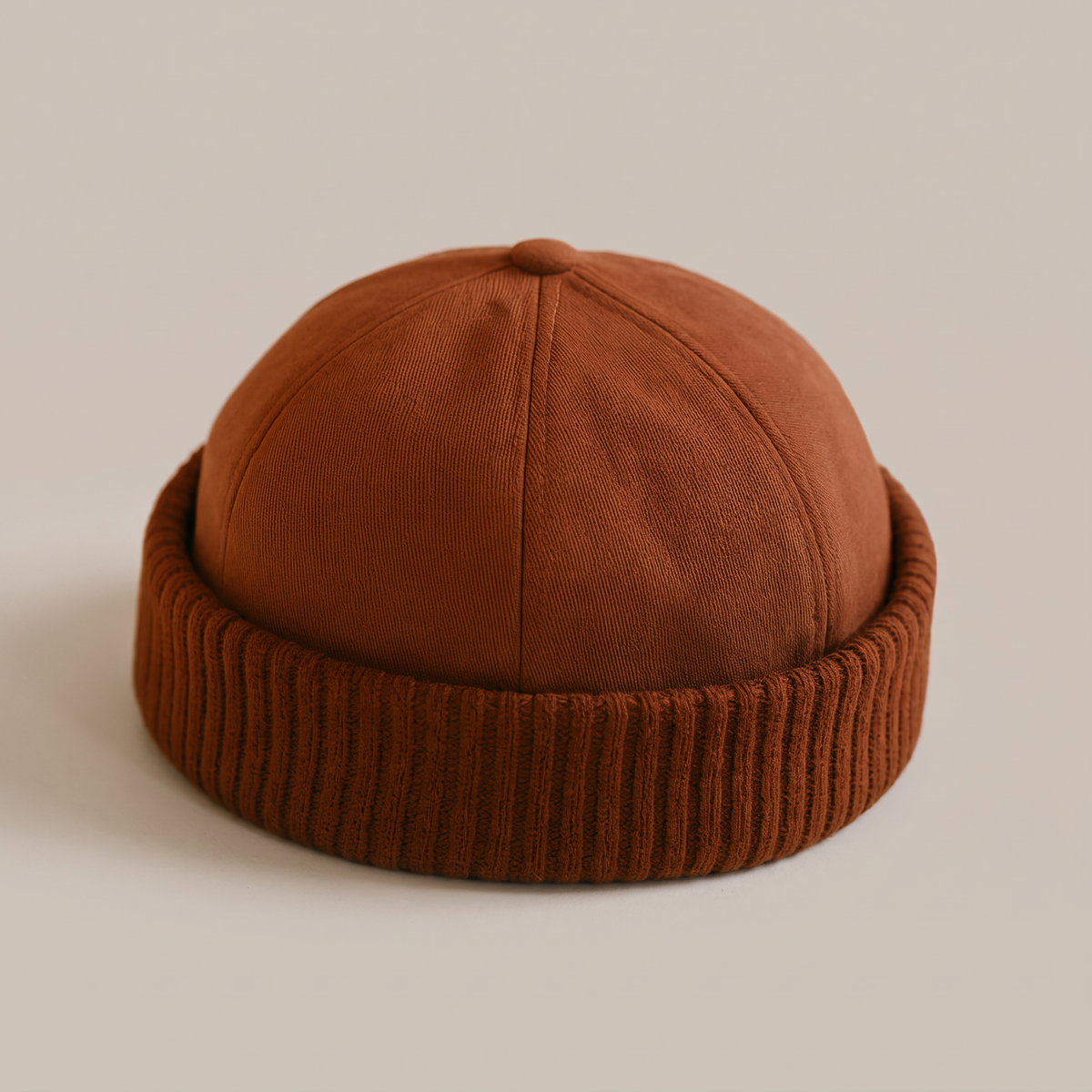 ROLLED EDGE WINTER CAP