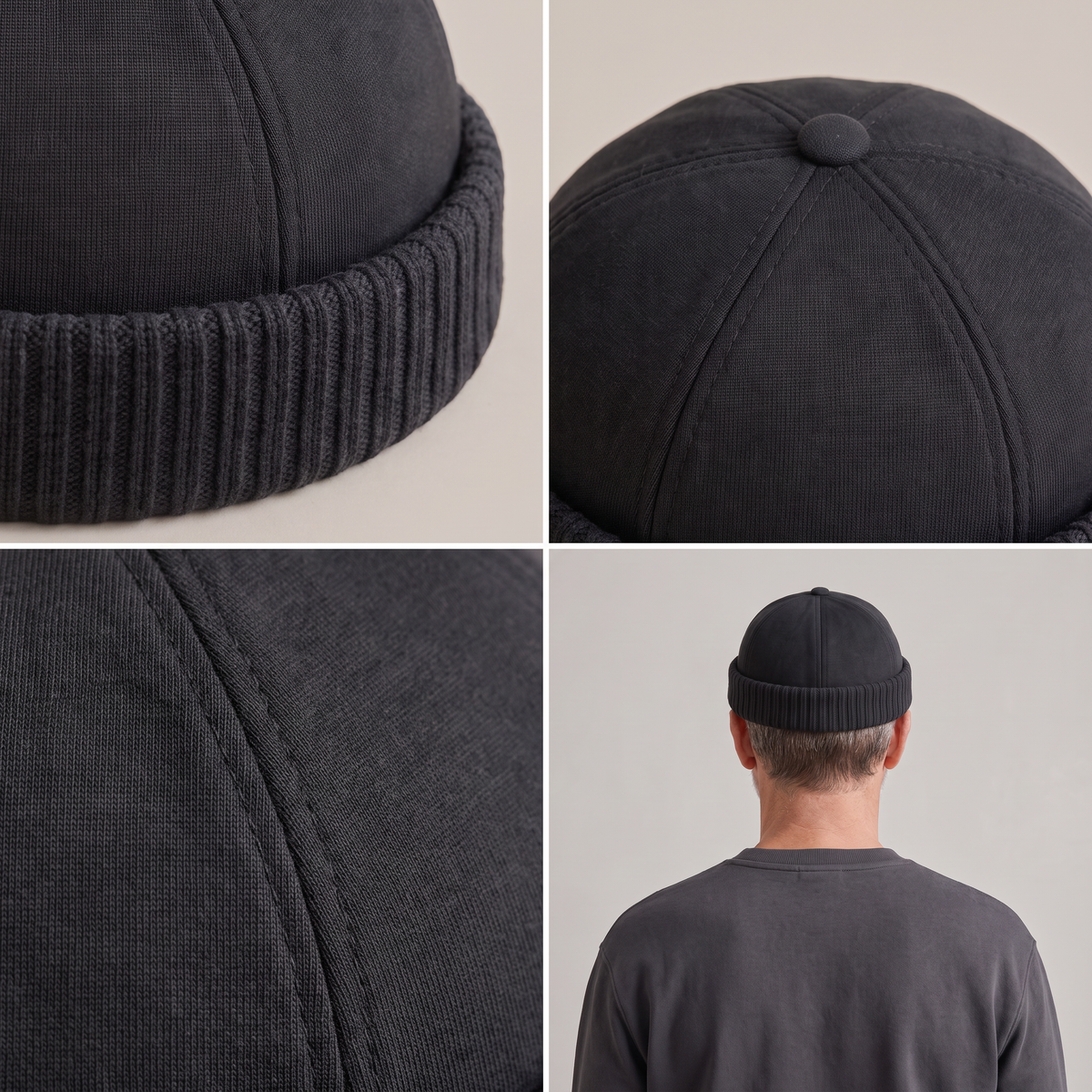 ROLLED EDGE WINTER CAP