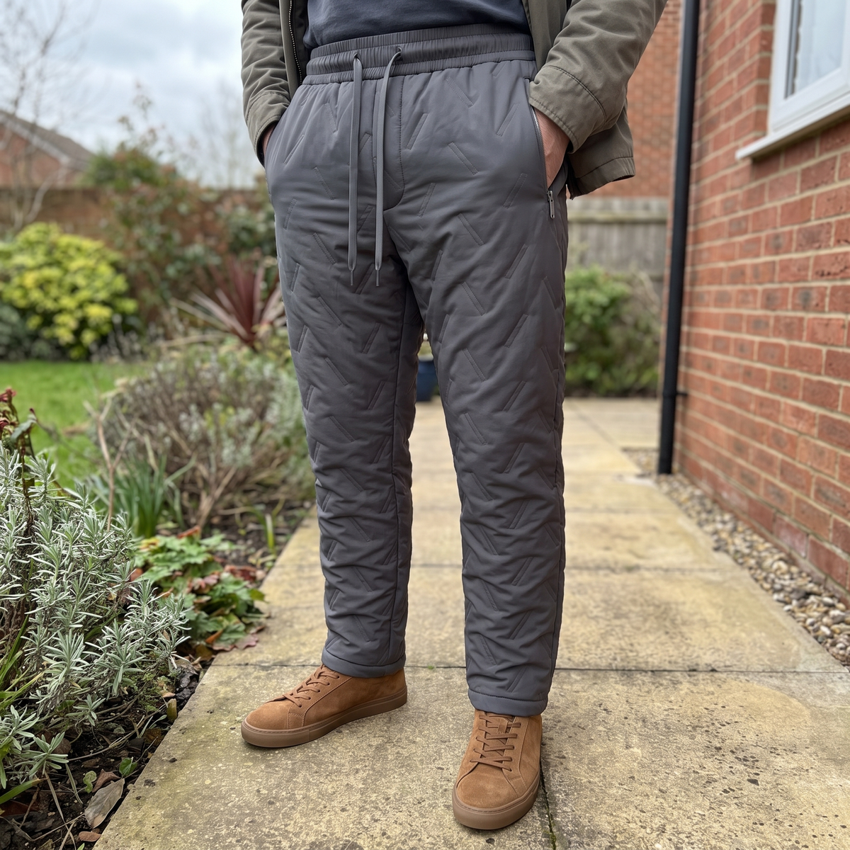 FLEECE LINED THERMAL TROUSERS