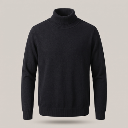 CASHMERE ROLL NECK JUMPER