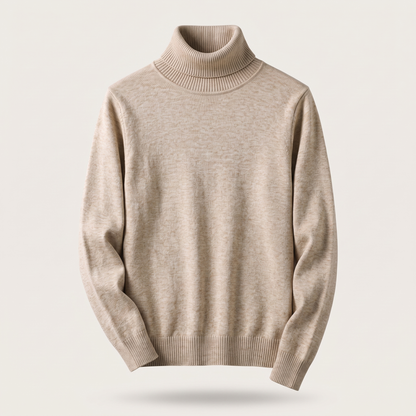 CASHMERE ROLL NECK JUMPER