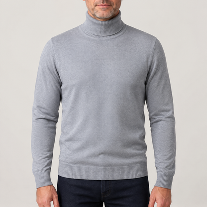 CASHMERE ROLL NECK JUMPER