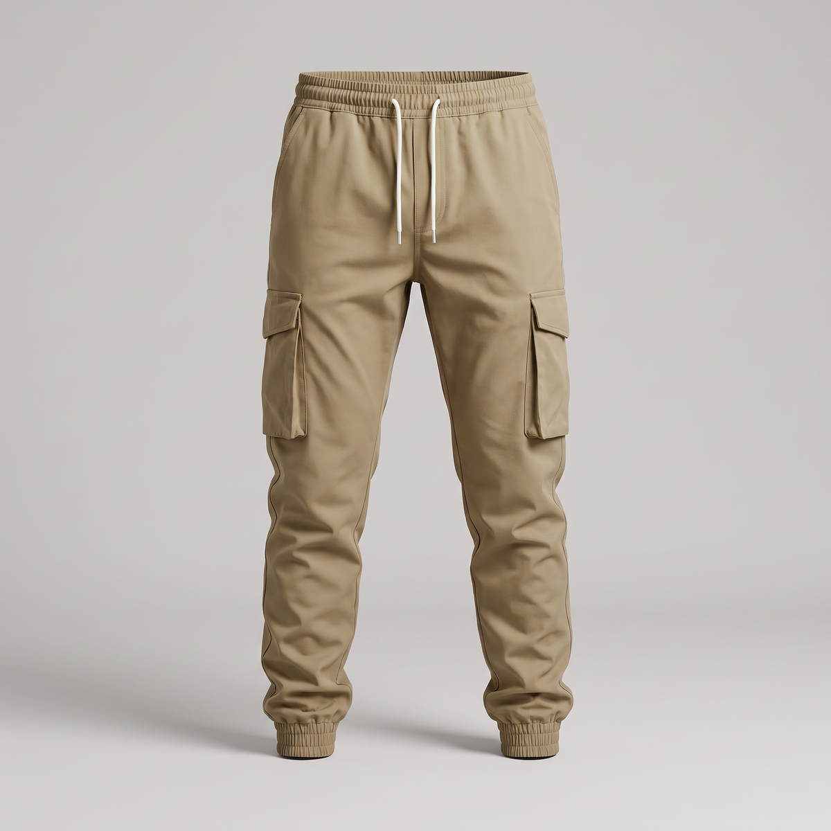 TAPERED CARGO WORK TROUSERS