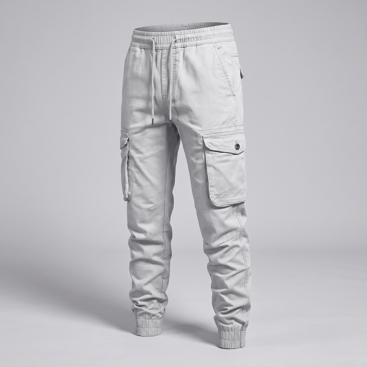 TAPERED CARGO WORK TROUSERS