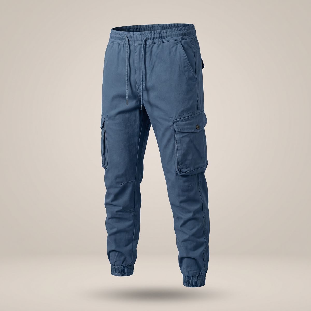 TAPERED CARGO WORK TROUSERS