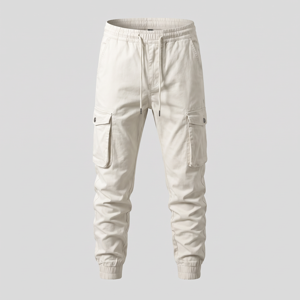 TAPERED CARGO WORK TROUSERS