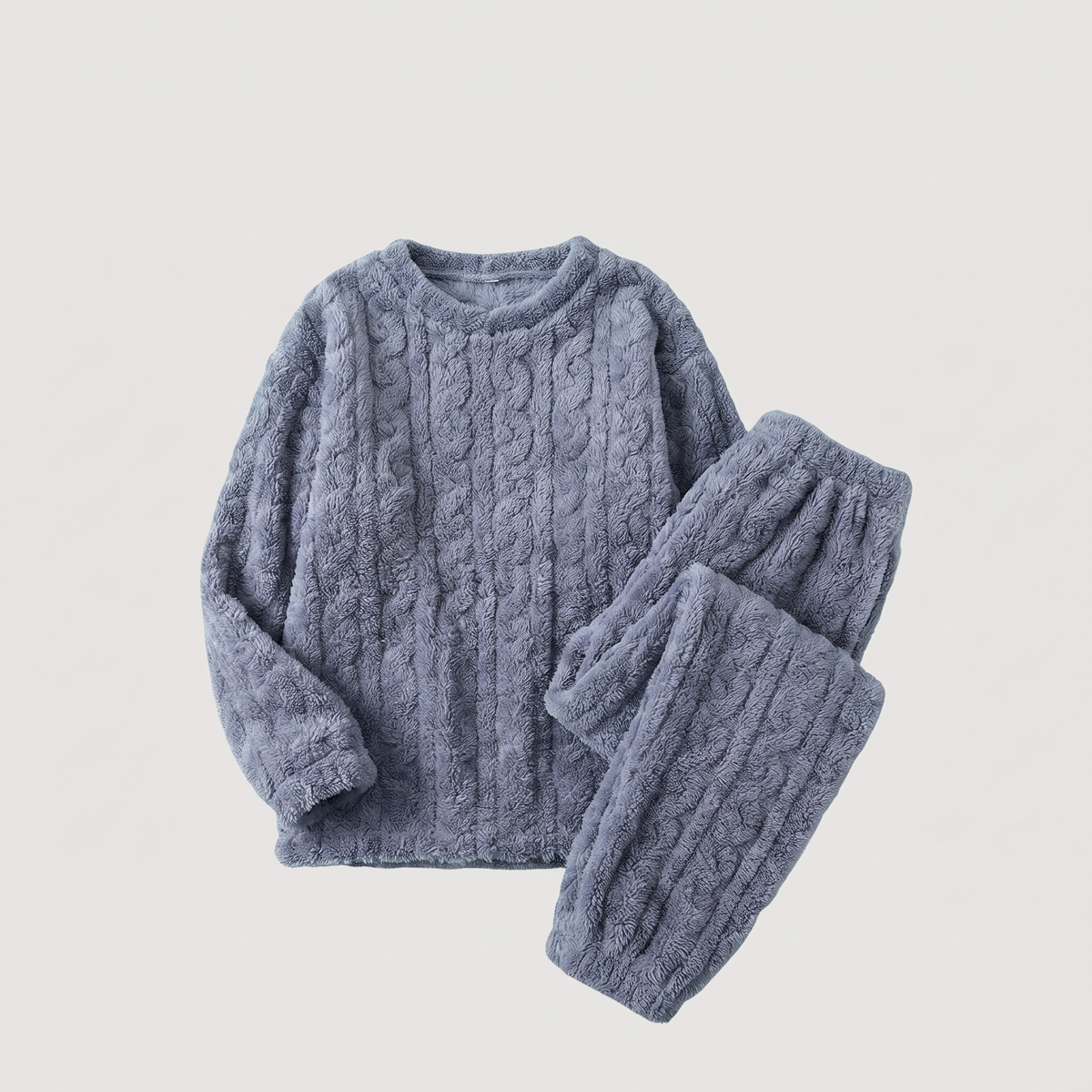 TEDDY TEXTURE TWO PIECE SET