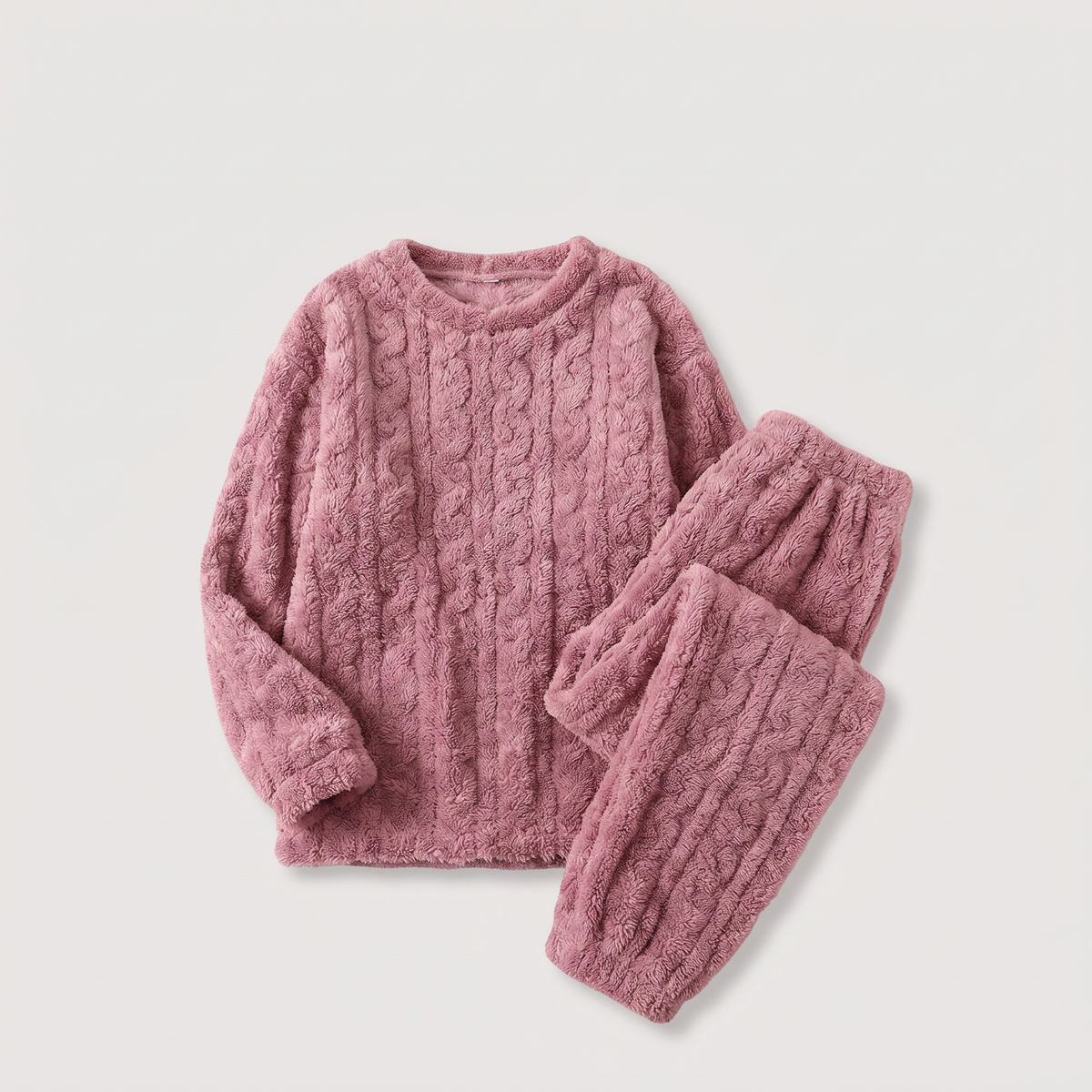 TEDDY TEXTURE TWO PIECE SET