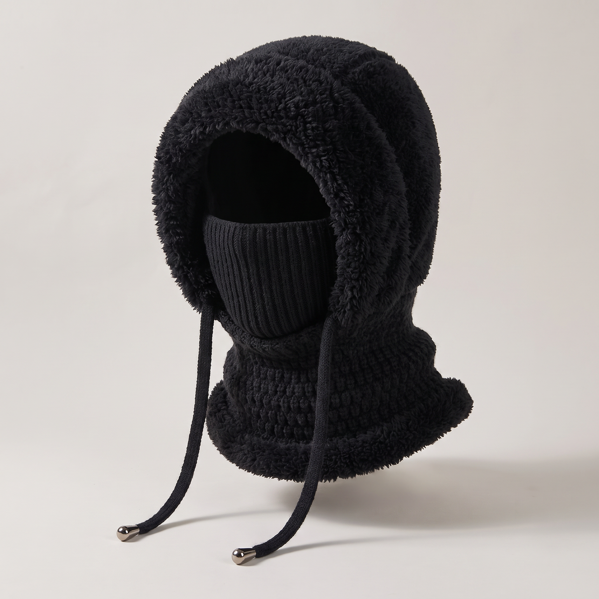 FLEECE NECK HOOD HAT