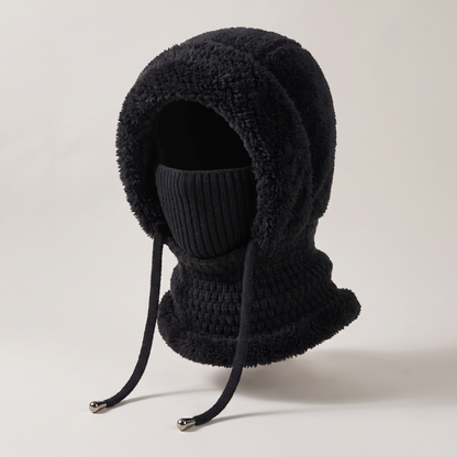 FLEECE NECK HOOD HAT