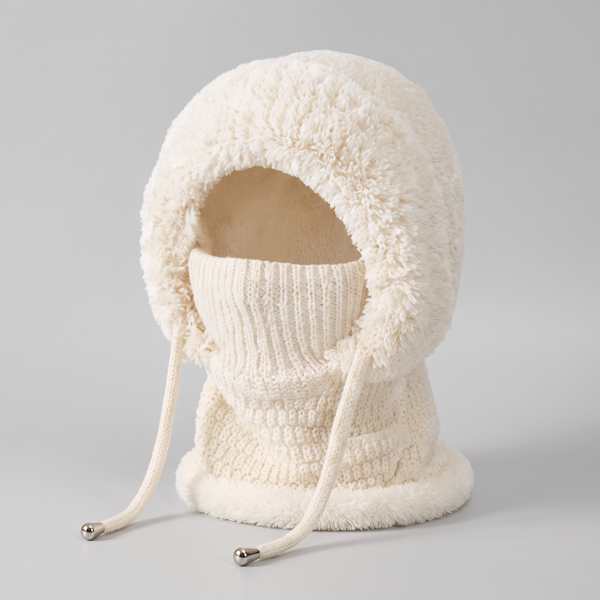 FLEECE NECK HOOD HAT
