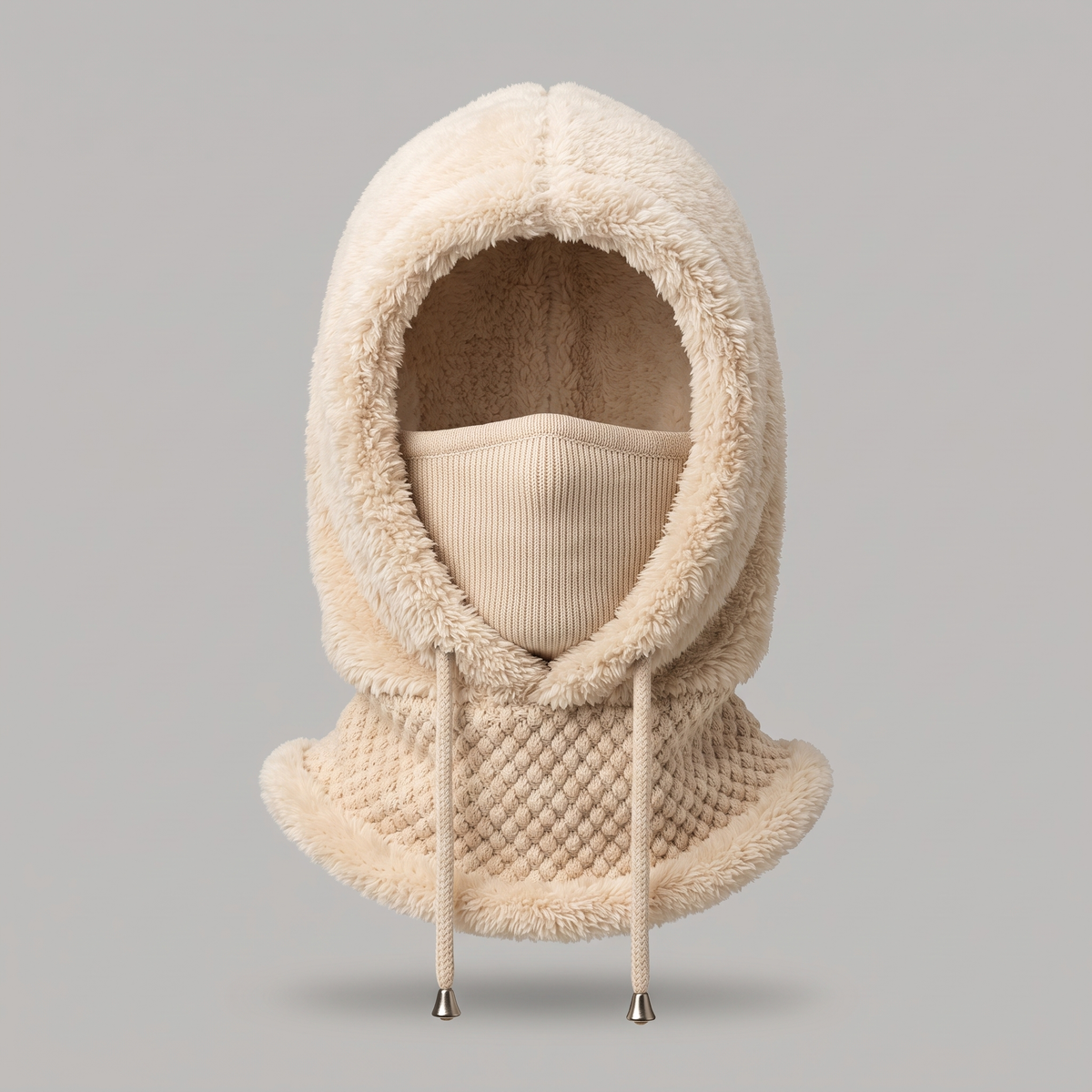 FLEECE NECK HOOD HAT