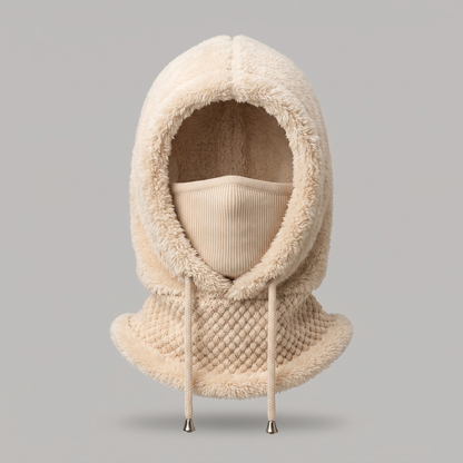 FLEECE NECK HOOD HAT