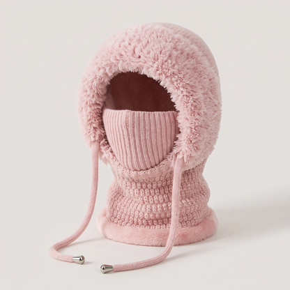 FLEECE NECK HOOD HAT