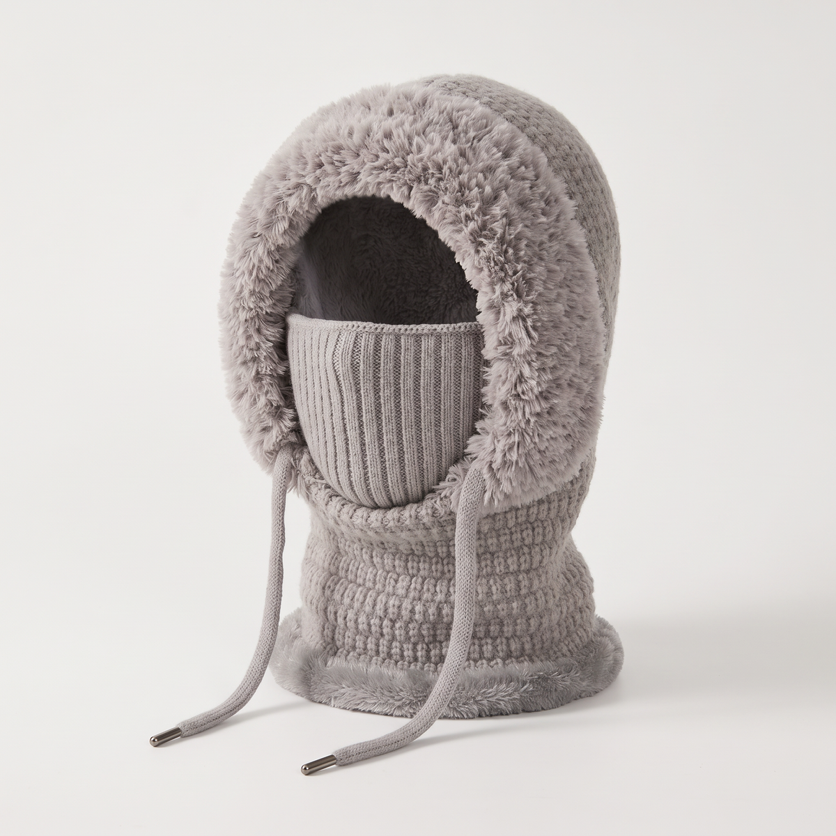 FLEECE NECK HOOD HAT