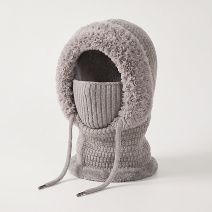 FLEECE NECK HOOD HAT