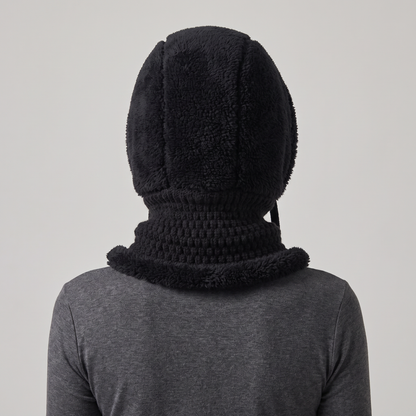 FLEECE NECK HOOD HAT