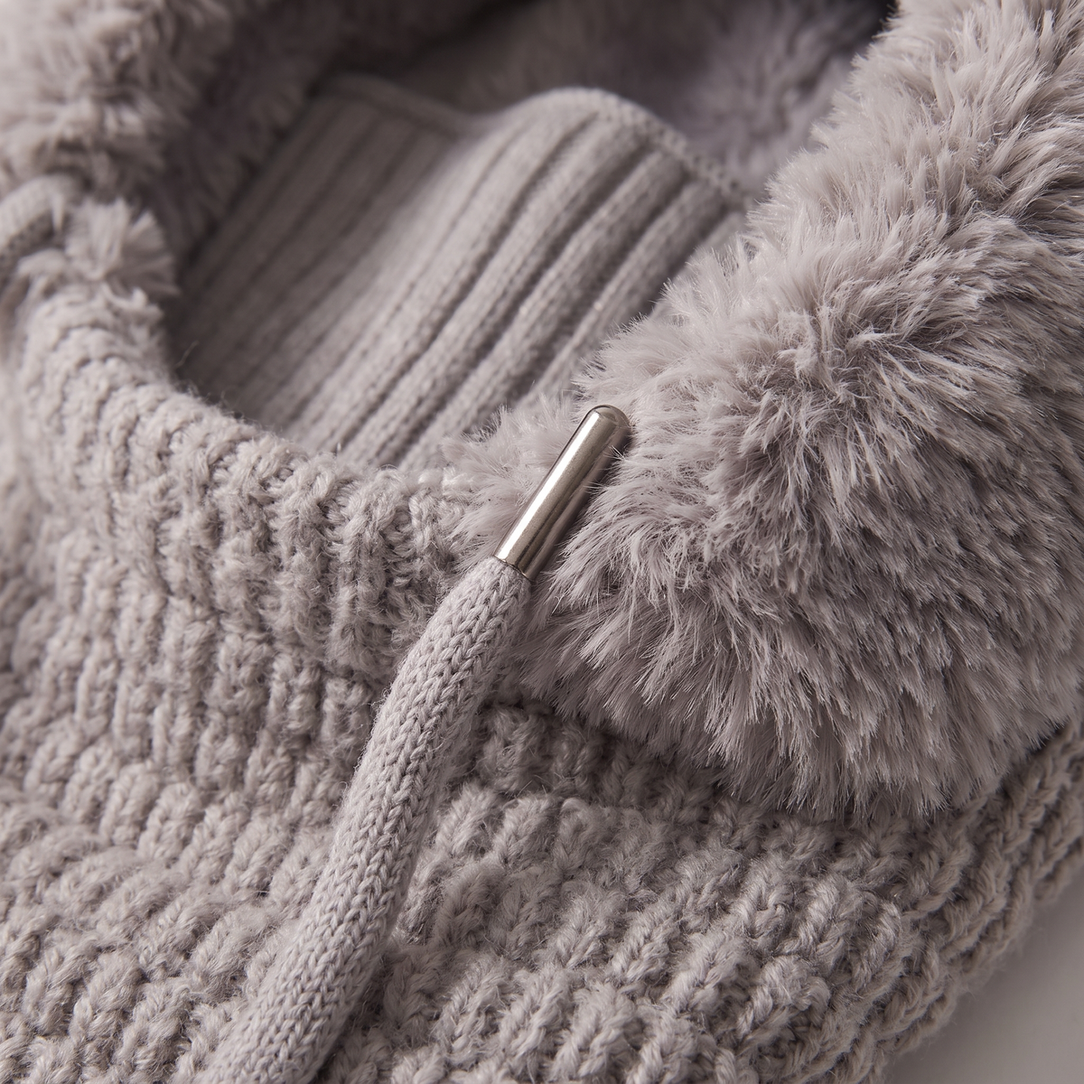FLEECE NECK HOOD HAT