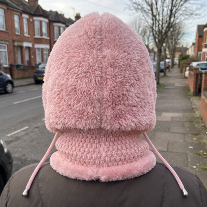FLEECE NECK HOOD HAT