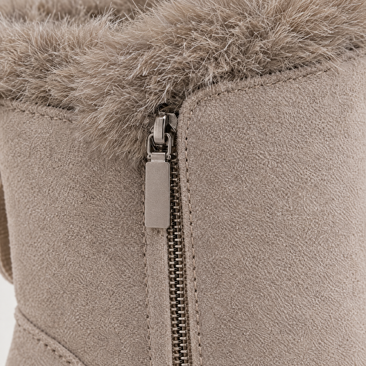 CLEATED SOLE WINTER ANKLE BOOTS
