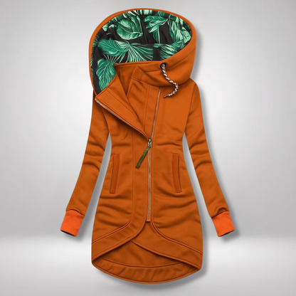 TROPICAL LINED HOODED JACKET