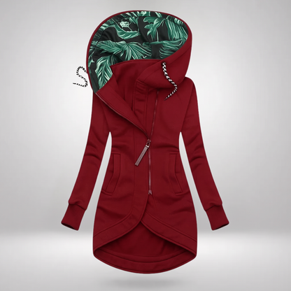 TROPICAL LINED HOODED JACKET