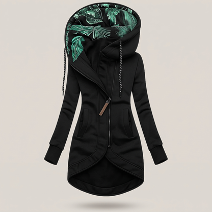 TROPICAL LINED HOODED JACKET