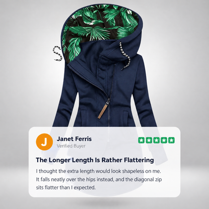 TROPICAL LINED HOODED JACKET
