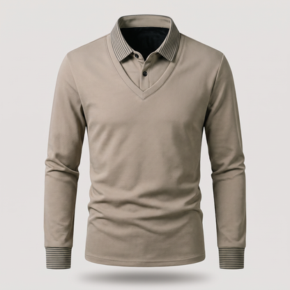 THERMAL POLO KNIT JUMPER