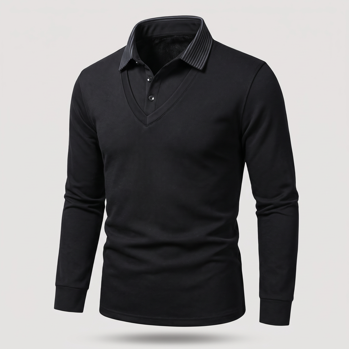 THERMAL POLO KNIT JUMPER