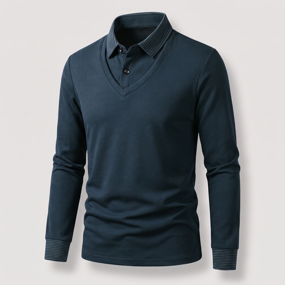 THERMAL POLO KNIT JUMPER