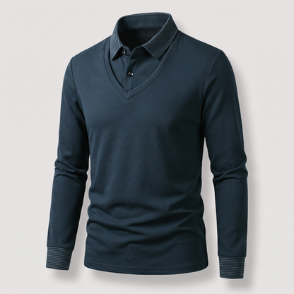 THERMAL POLO KNIT JUMPER