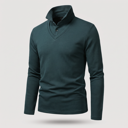 THERMAL POLO KNIT JUMPER
