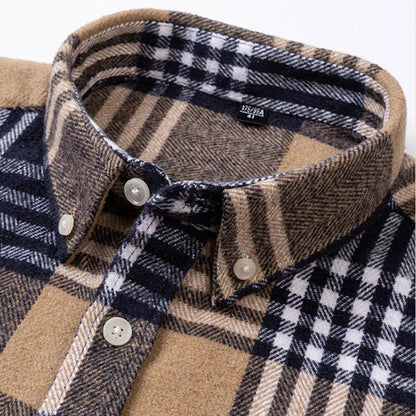 GRAYSON COTTON FLANNEL SHIRT