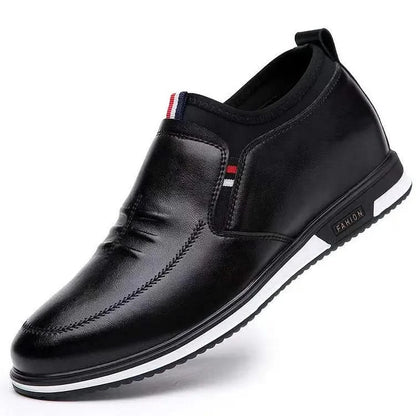 LIAM LEATHER SLIP-ON SNEAKERS