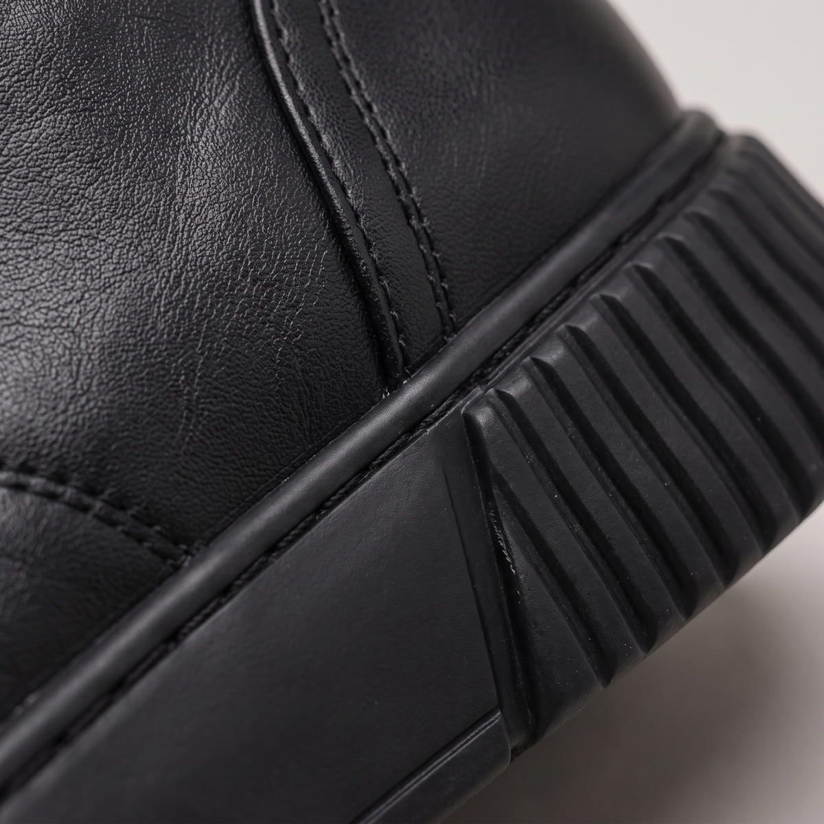 ANKLE STRAP HIGH-TOP BOOTS