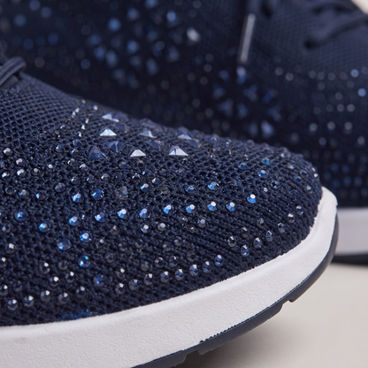 DIAMANTE KNIT COMFORT TRAINERS