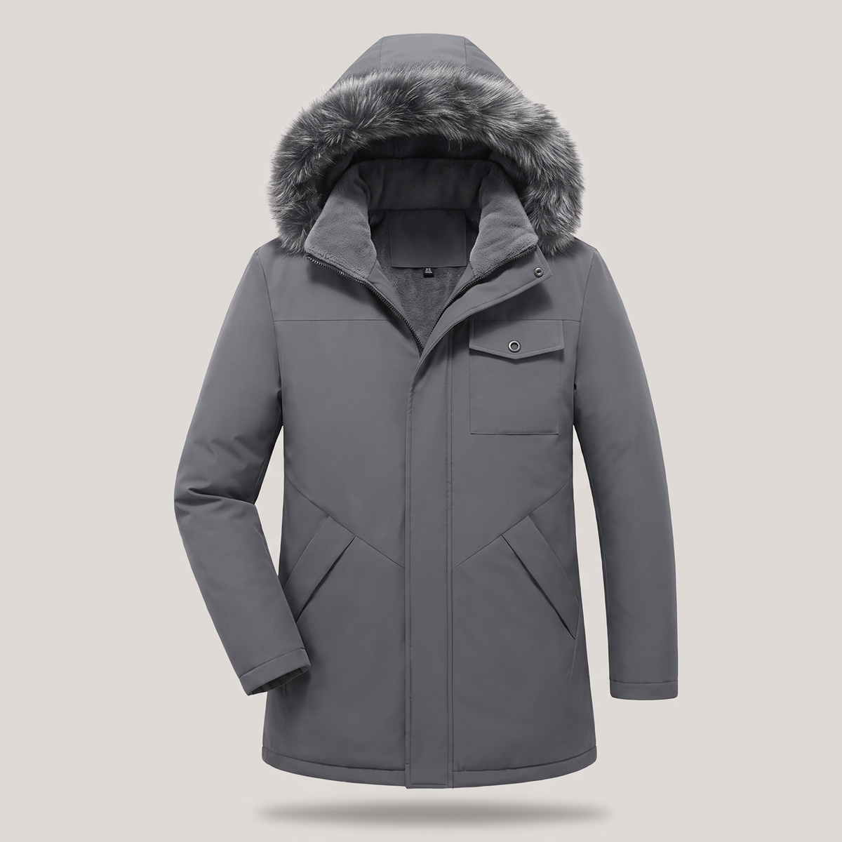 FUR HOOD WINTER PARKA