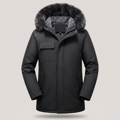 FUR HOOD WINTER PARKA
