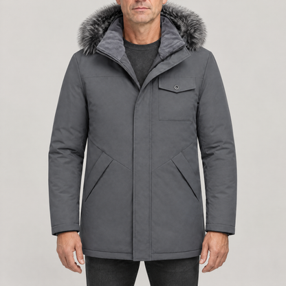 FUR HOOD WINTER PARKA
